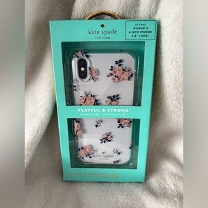 Kate Spade Floral iPhone X Case